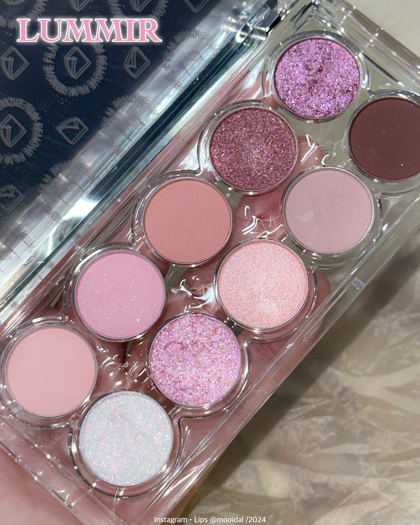 ライトオンアイズシャドウパレット/ルミル/アイシャドウパレットを使ったクチコミ(5枚目)