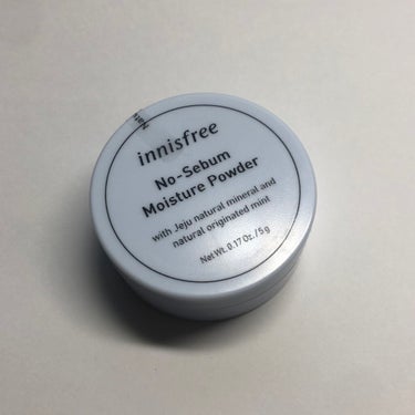 ノーセバム モイスチャーパウダー/innisfree/プレストパウダーを使ったクチコミ（1枚目）