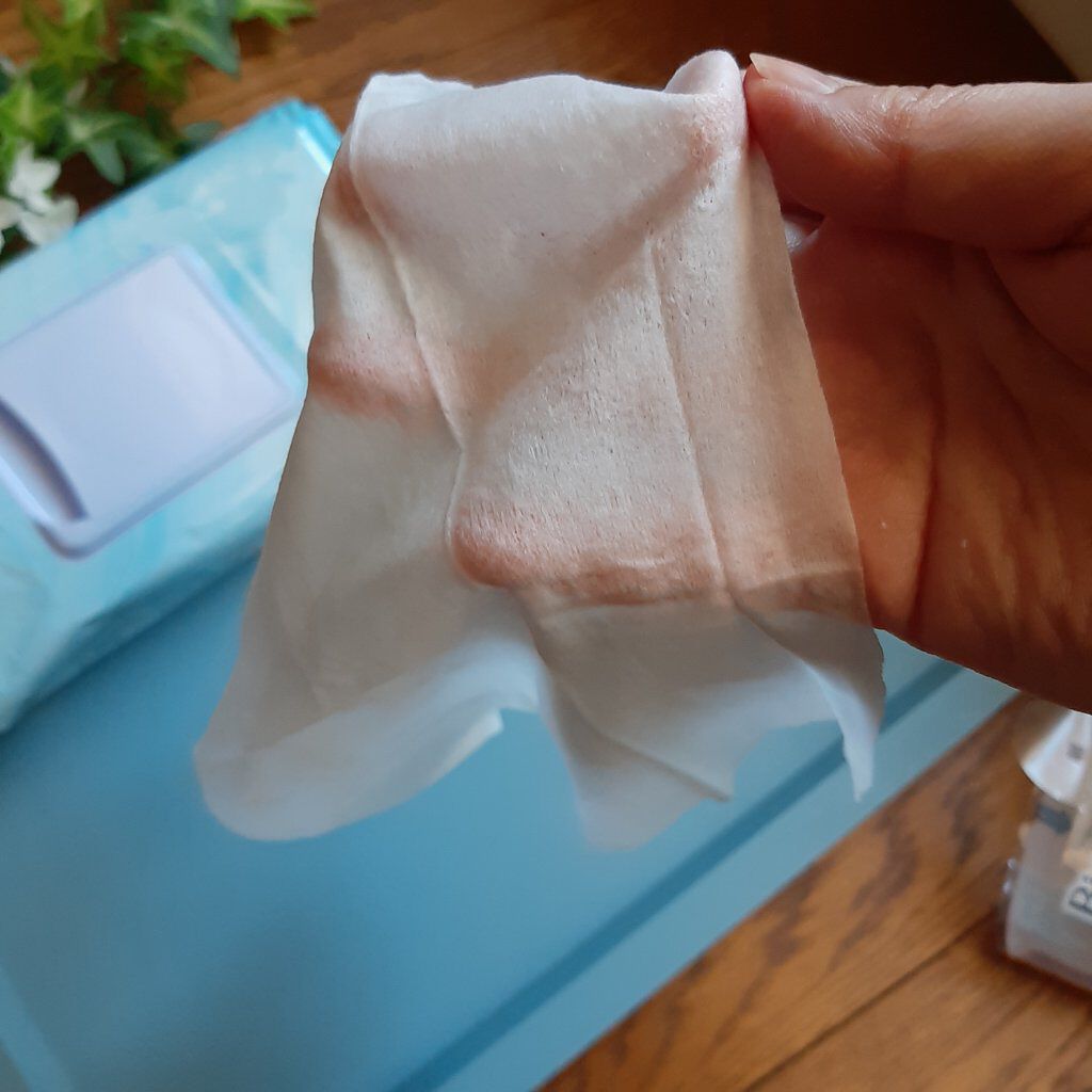 クリアふきとりシート/ビオレ/クレンジングシートを使ったクチコミ（2枚目）