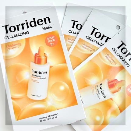 セルメイジング ビタC ブライトニングマスク/Torriden/シートマスク・パックを使ったクチコミ(7枚目)