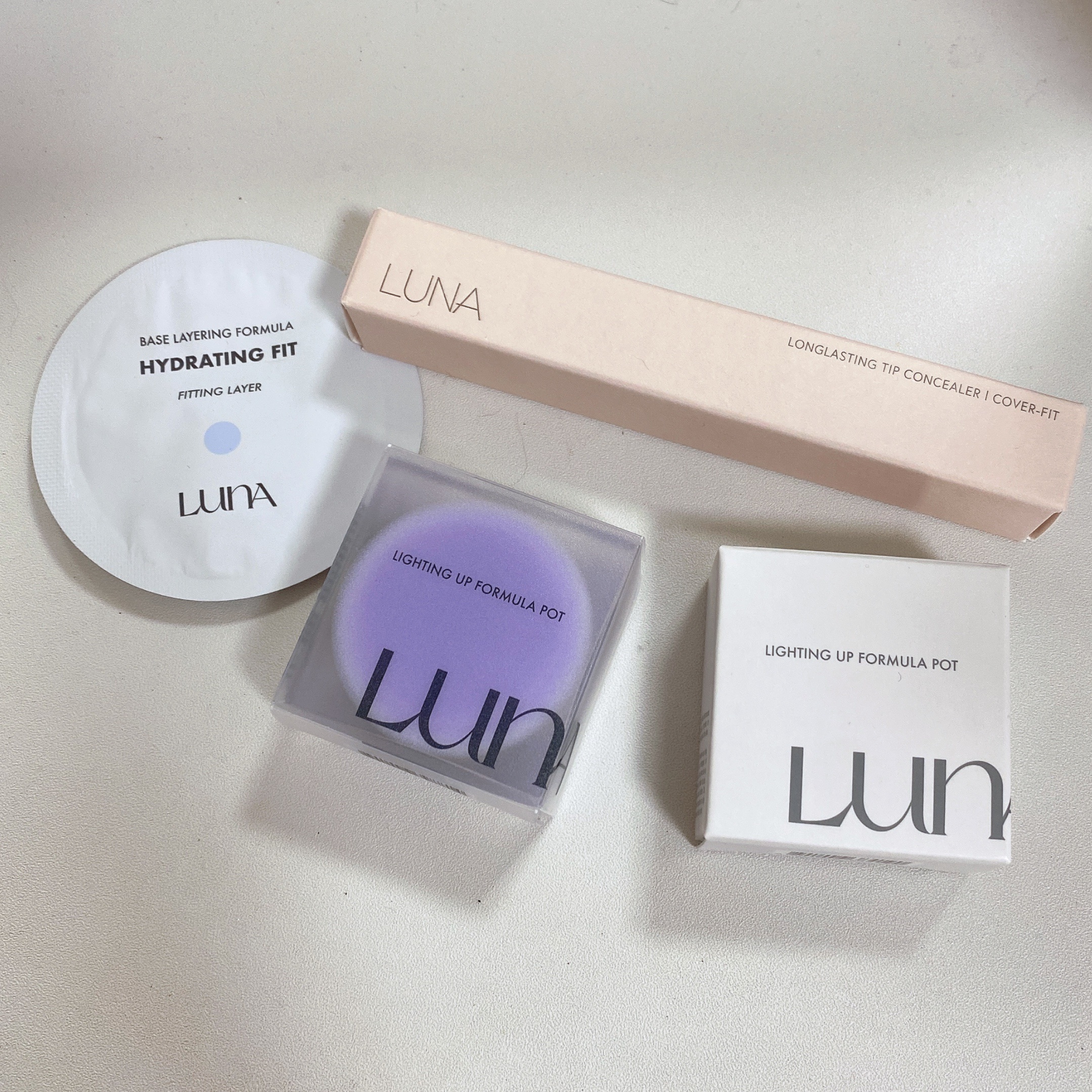 ライティングアップフォーミュラポット/LUNA/グリッターを使ったクチコミ（1枚目）