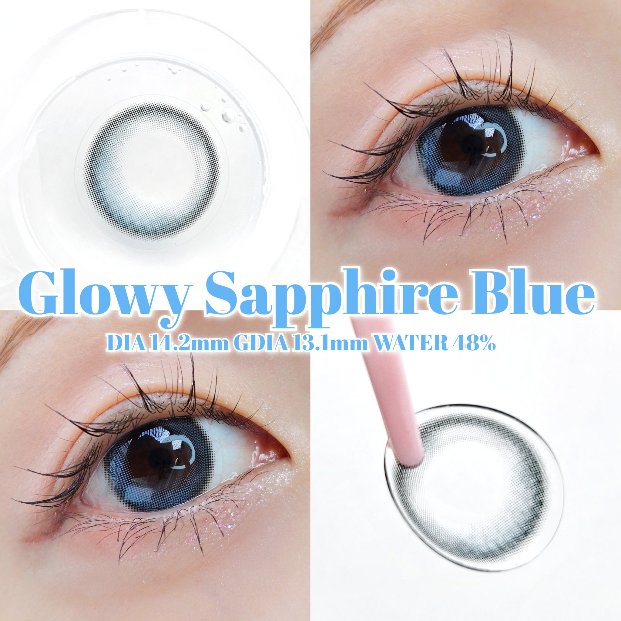 Glowy 1day/OLENS/ワンデー（１DAY）カラコンを使ったクチコミ（2枚目）