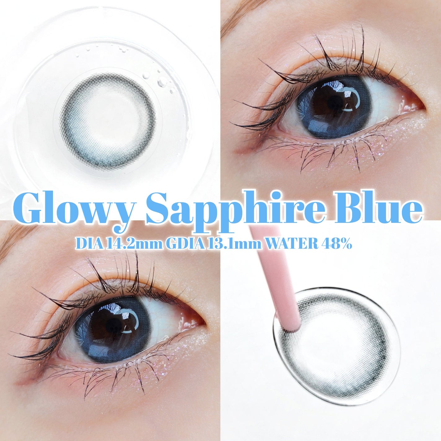 Glowy 1day/OLENS/ワンデー(1DAY)カラコンを使ったクチコミ(2枚目)