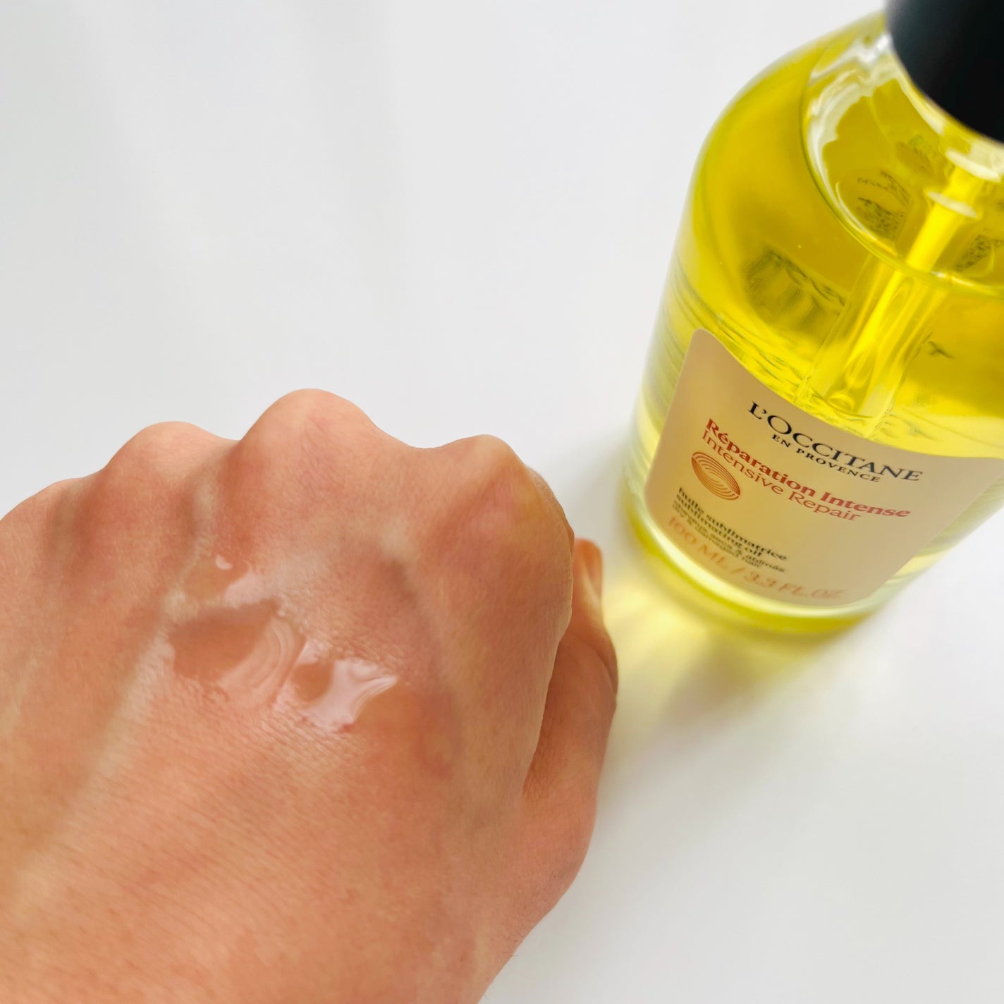 インテンシヴリペア ヘアオイル/L'OCCITANE/ヘアオイルを使ったクチコミ(4枚目)