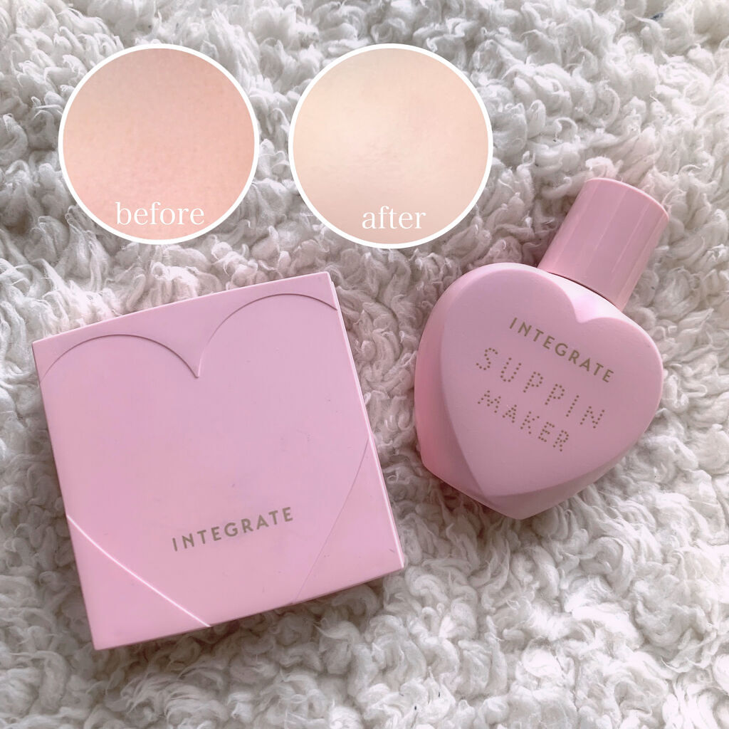 すっぴんメイカー　CCパウダー/インテグレート/プレストパウダーを使ったクチコミ（2枚目）