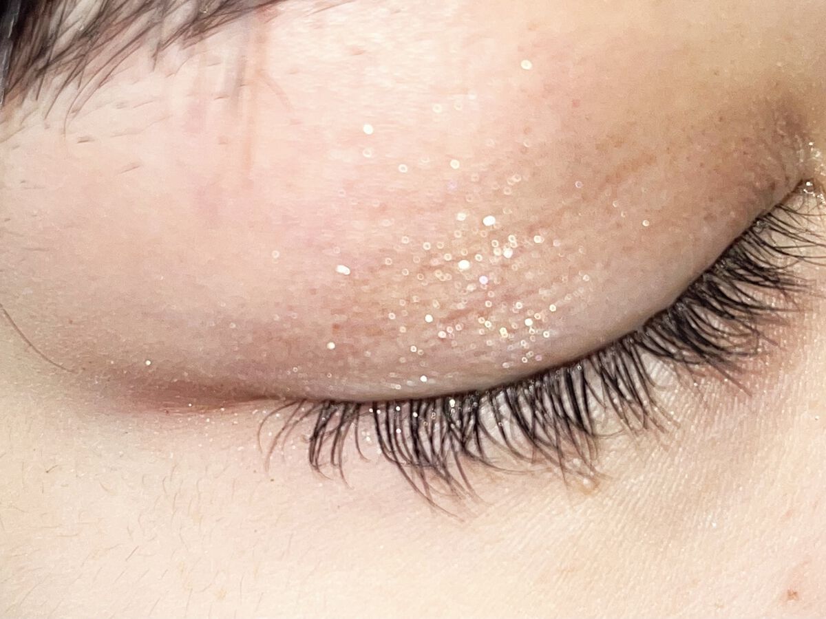 シャドーカスタマイズ (フローティング) BE223 銀の繭/MAJOLICA MAJORCA/単色アイシャドウを使ったクチコミ（2枚目）