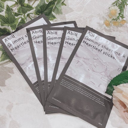 ガムシートマスクドクダミステッカー/Abib /シートマスク・パックを使ったクチコミ(2枚目)