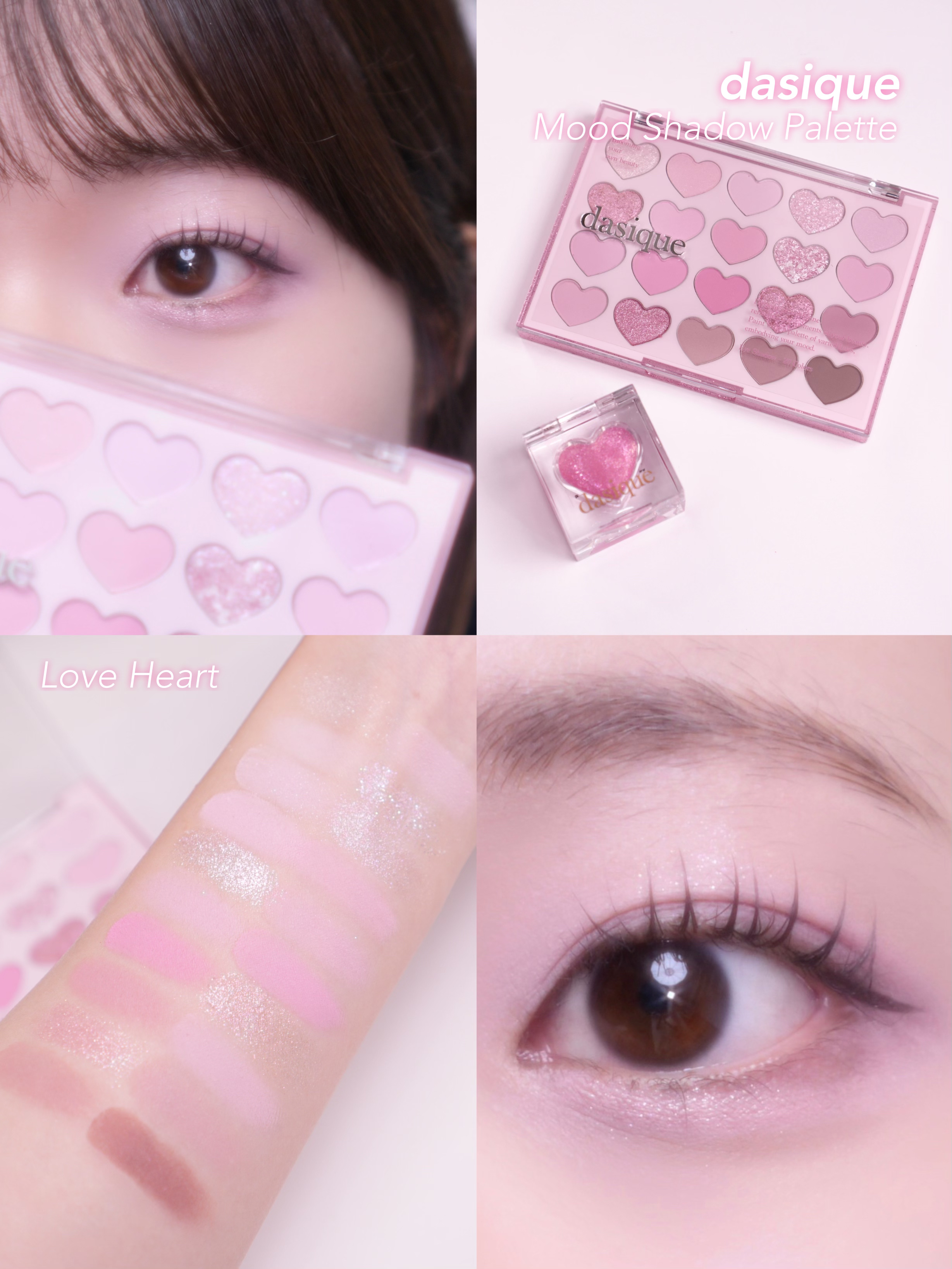 ムードシャドウパレット/dasique/アイシャドウパレットを使ったクチコミ（2枚目）