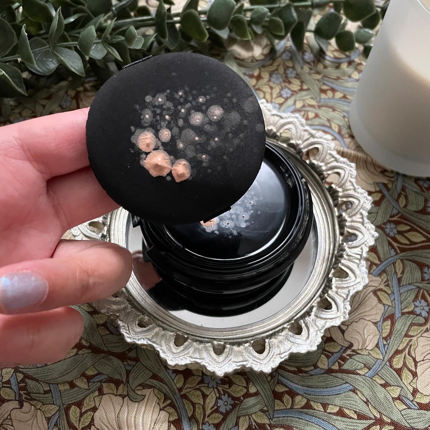 シルキーウェットリクイド/セフィーヌ/クリーム・エマルジョンファンデーションを使ったクチコミ(3枚目)