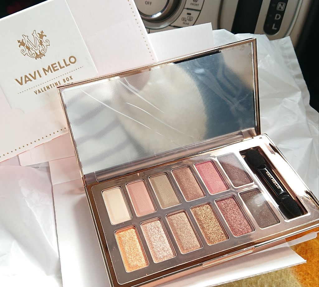 バレンタインボックス/VAVI MELLO/アイシャドウパレットを使ったクチコミ(1枚目)