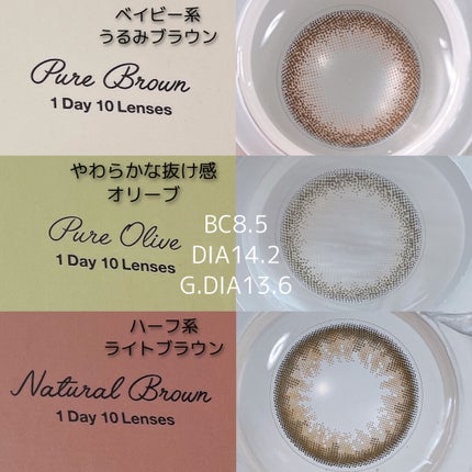 バンビシリーズ ワンデー ナチュラル/AngelColor/ワンデー(1DAY)カラコンを使ったクチコミ(2枚目)