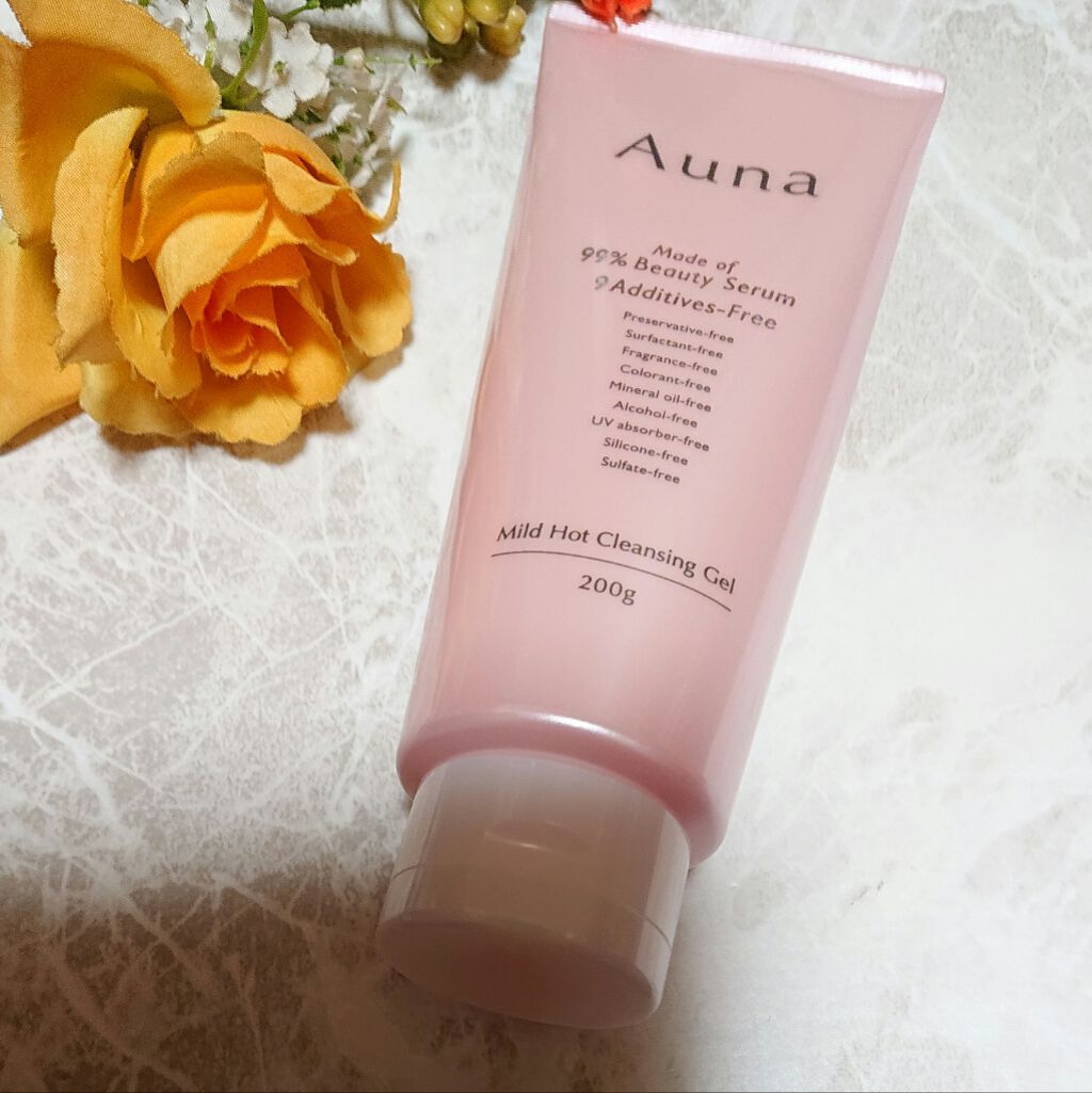 マイルドホットクレンジングジェル/Auna/クレンジングジェルを使ったクチコミ（1枚目）