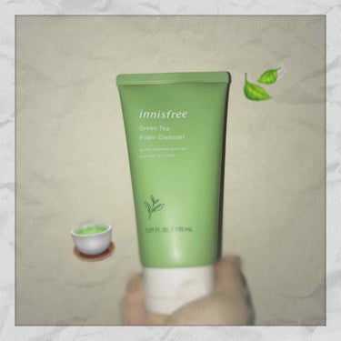 グリーンティー フォームクレンザー/innisfree/洗顔フォームを使ったクチコミ（1枚目）