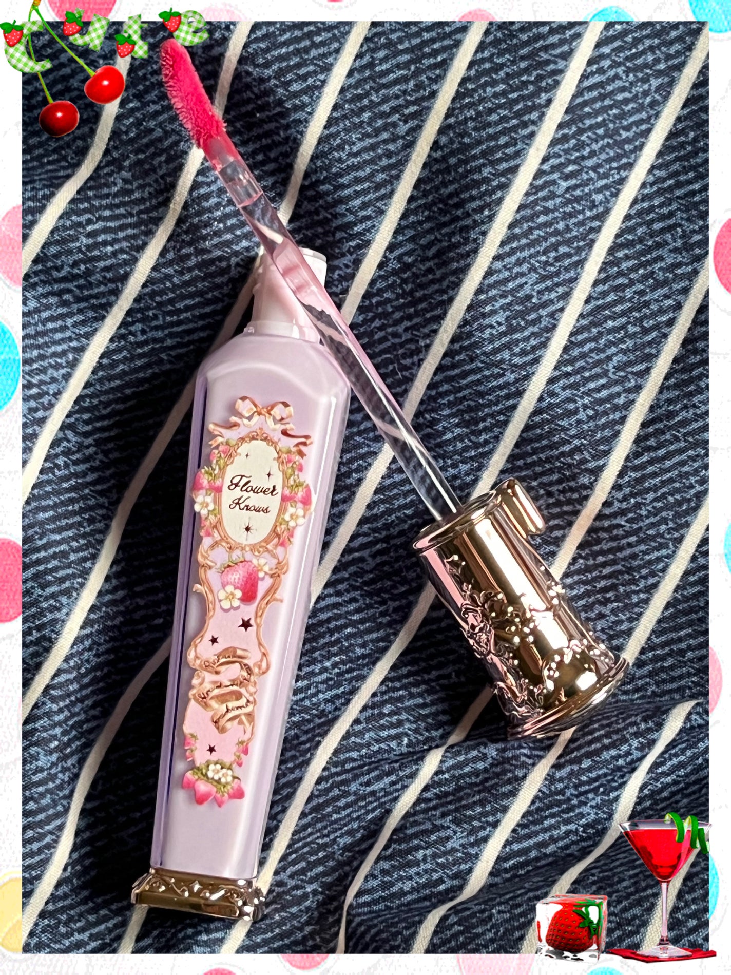 ストロベリーロココシリーズ グロウリップグロス/FlowerKnows/リップグロスを使ったクチコミ(8枚目)