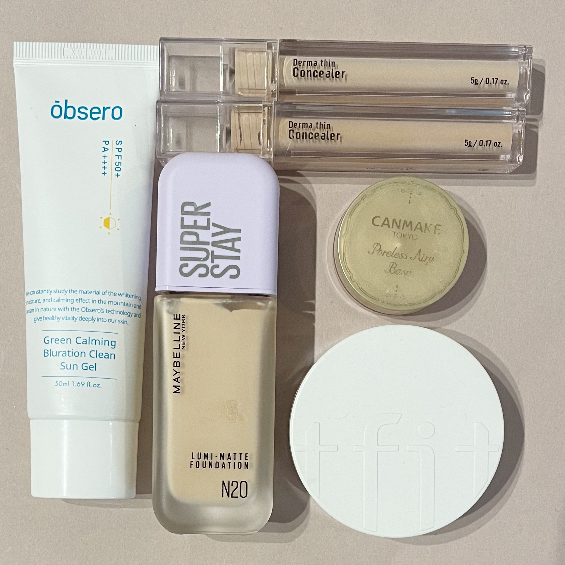 グリーンカーミングブルーレーションクリーンサンジェル/obsero/日焼け止めジェルを使ったクチコミ（2枚目）