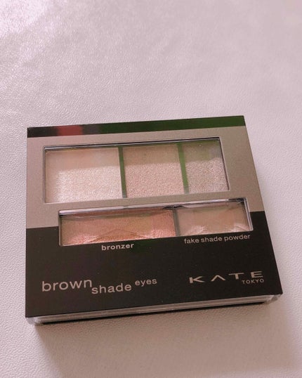 ブラウンシェードアイズN/KATE/アイシャドウパレットを使ったクチコミ(1枚目)