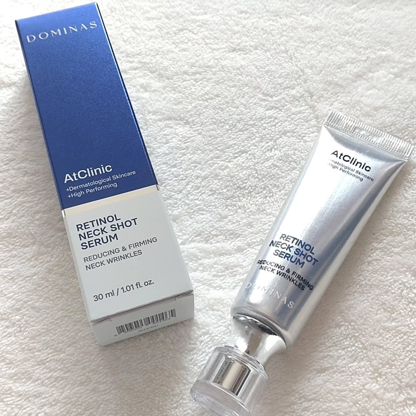 アットクリニック レチノール1600 ネックショット セラム/DOMINAS/ネック・デコルテケアを使ったクチコミ(1枚目)