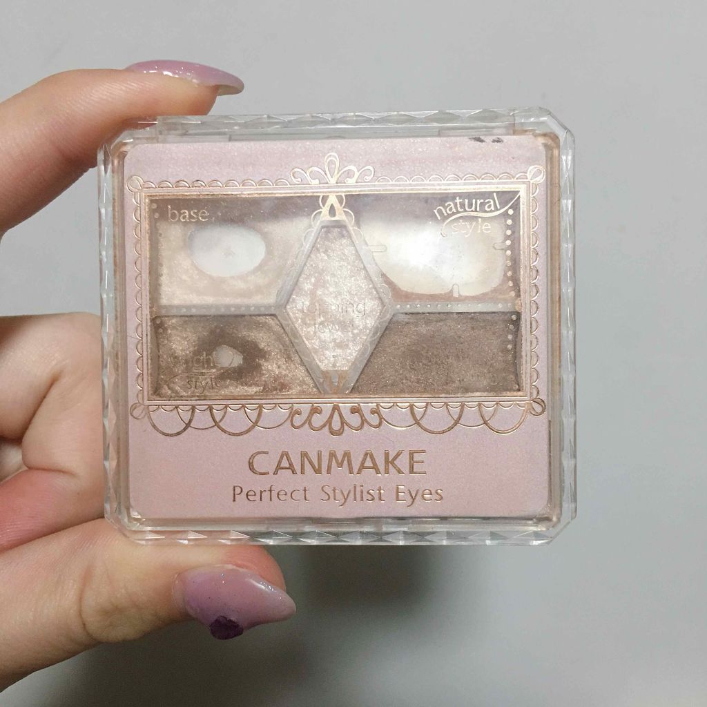 【旧品】パーフェクトスタイリストアイズ/キャンメイク/アイシャドウパレットを使ったクチコミ(1枚目)