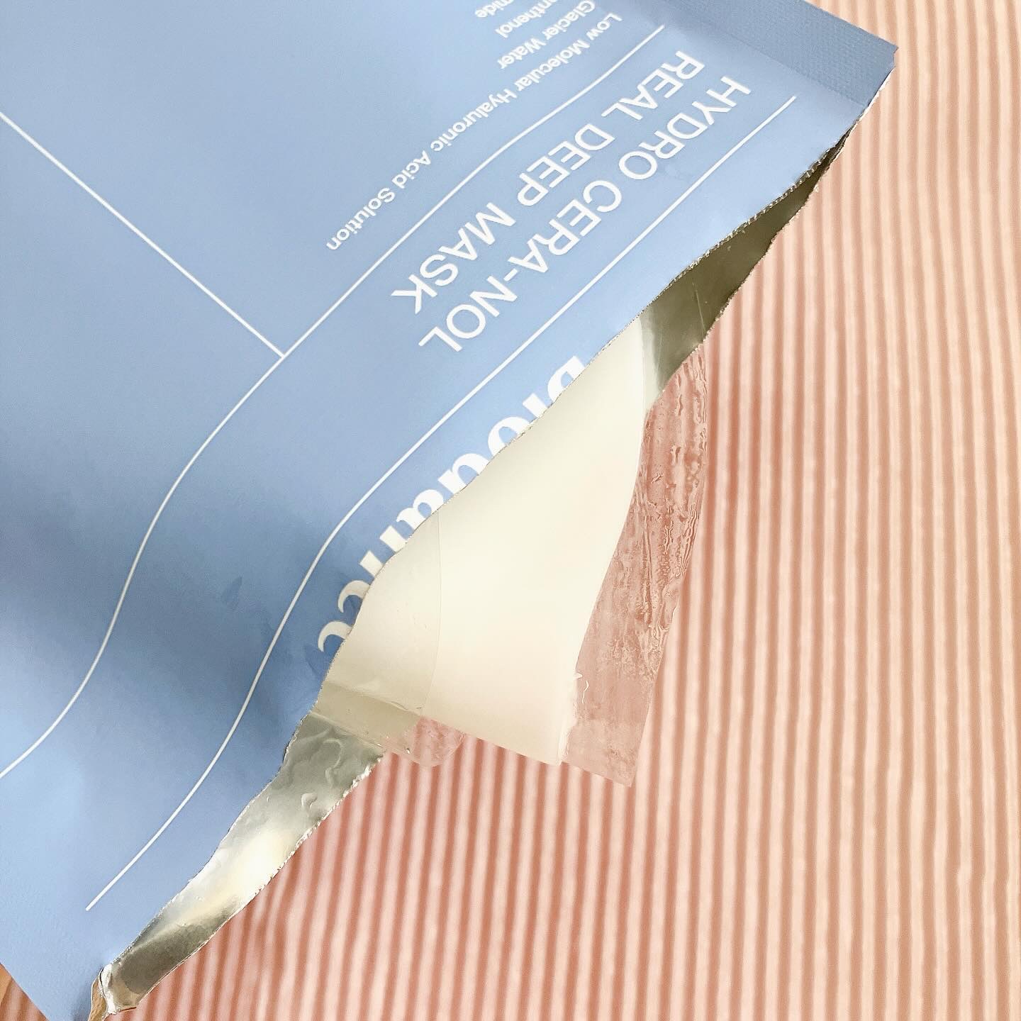 ハイドロセラノールリアルディープマスク/Biodance/シートマスク・パックを使ったクチコミ（3枚目）