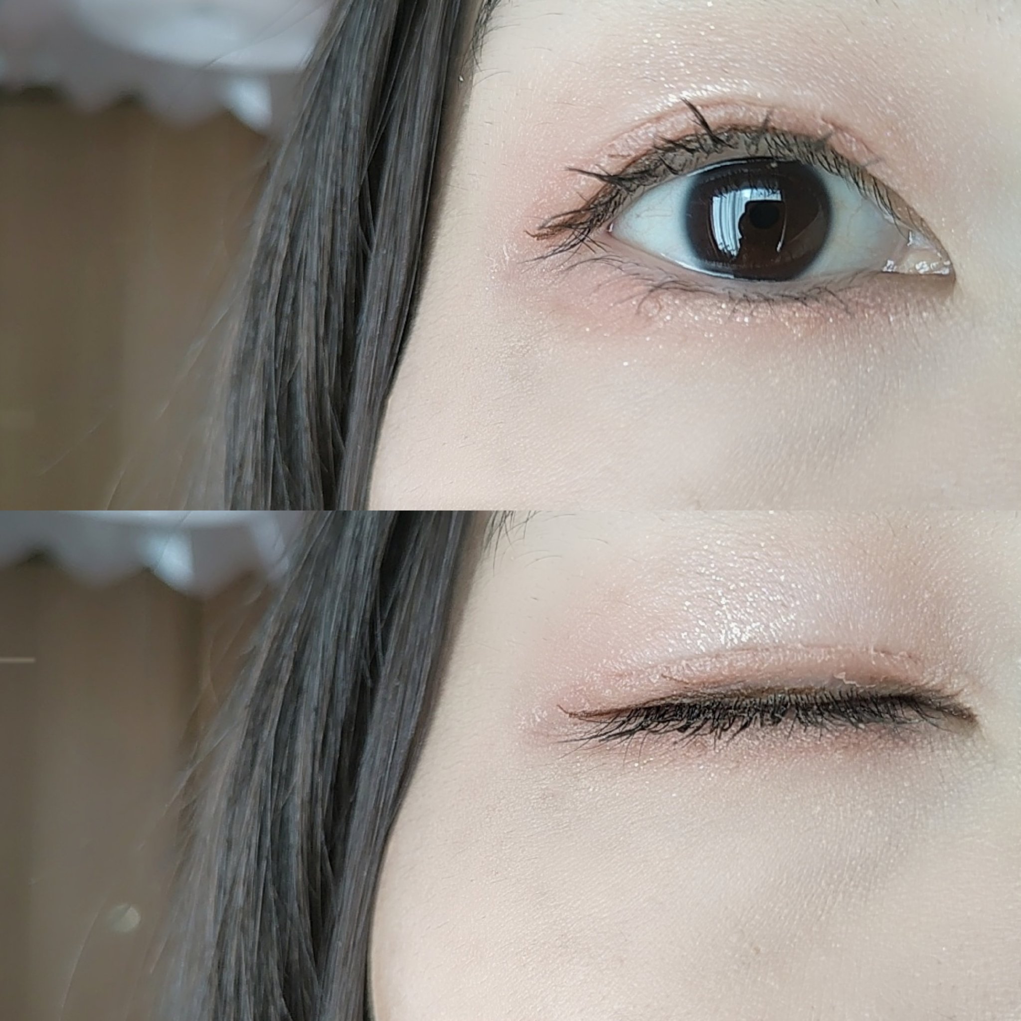 スキルレスライナー/LUMIURGLAS/リキッドアイライナーを使ったクチコミ（3枚目）