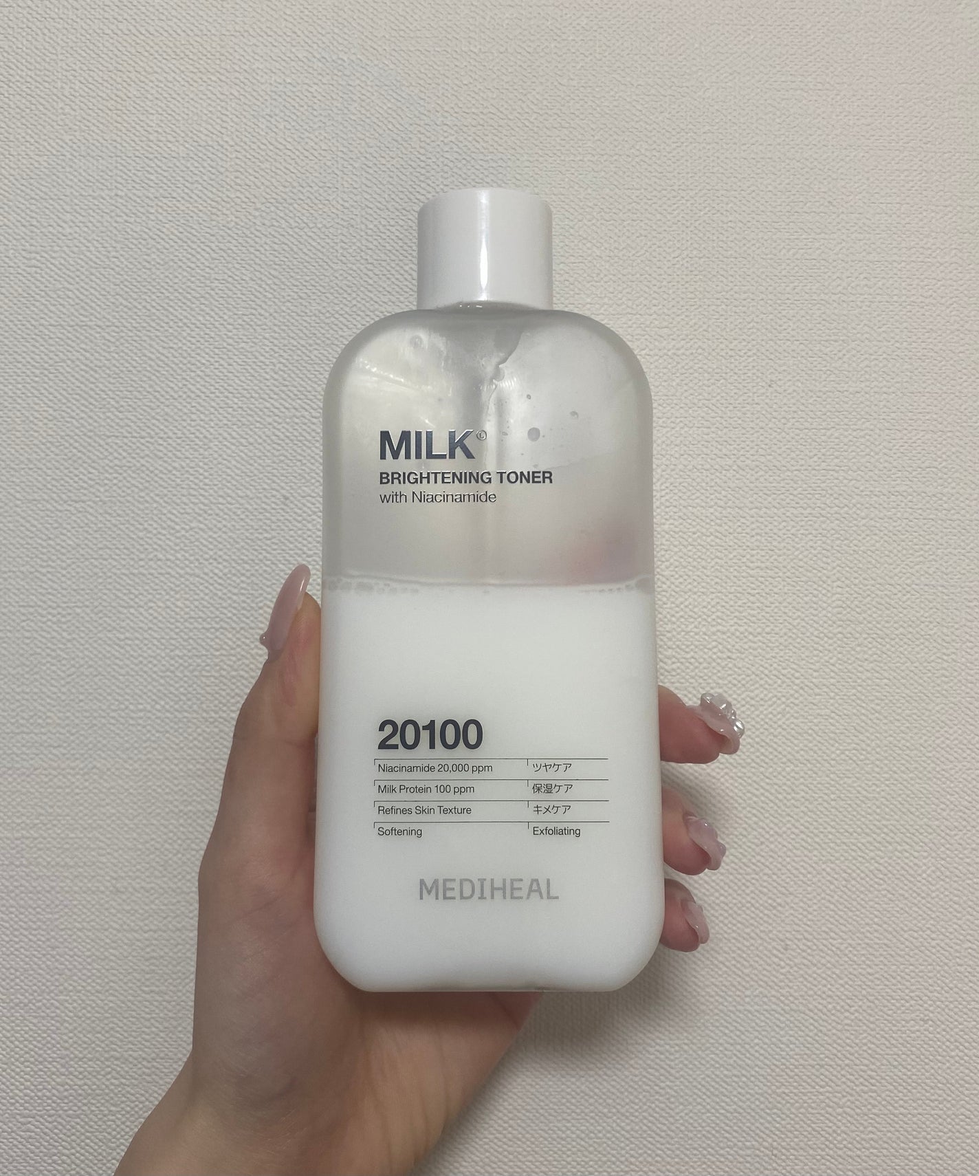 ミルクブライトニングトナー/MEDIHEAL/化粧水を使ったクチコミ(1枚目)