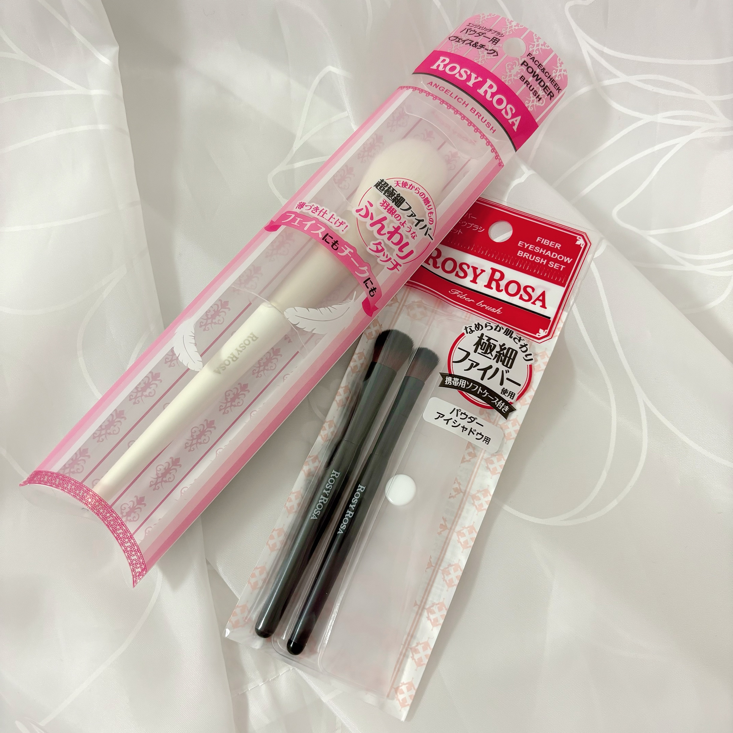 エンジェリッチブラシ マルチタイプ/ロージーローザ/メイクブラシを使ったクチコミ（1枚目）