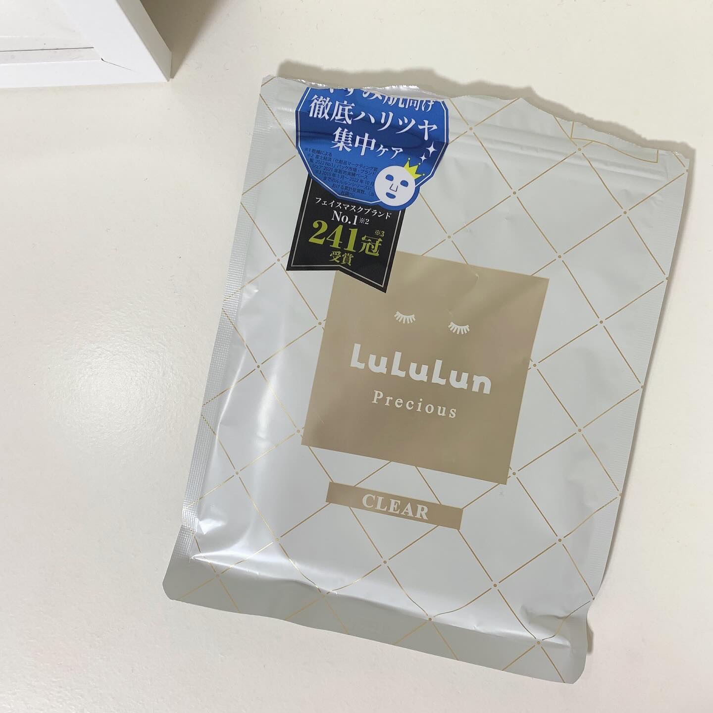 ルルルンプレシャス WHITE(クリア)【旧】/ルルルン/シートマスク・パックを使ったクチコミ（1枚目）