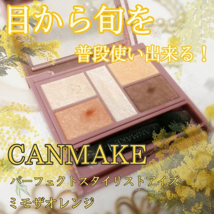 パーフェクトスタイリストアイズ/キャンメイク/アイシャドウパレットを使ったクチコミ(1枚目)