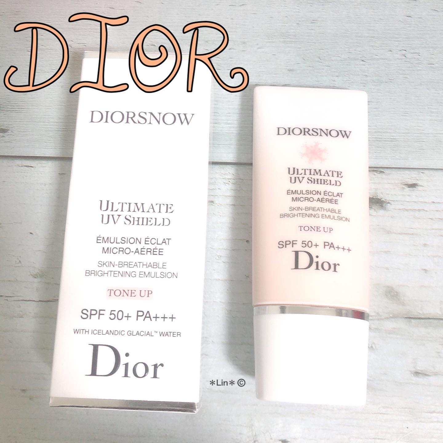 Dior 【旧】スノー アルティメット ＵＶシールド 50＋のクチコミ「DIOR様よりいただきました。

#diorsnowultimateuvshield 
TO.....」（1枚目）