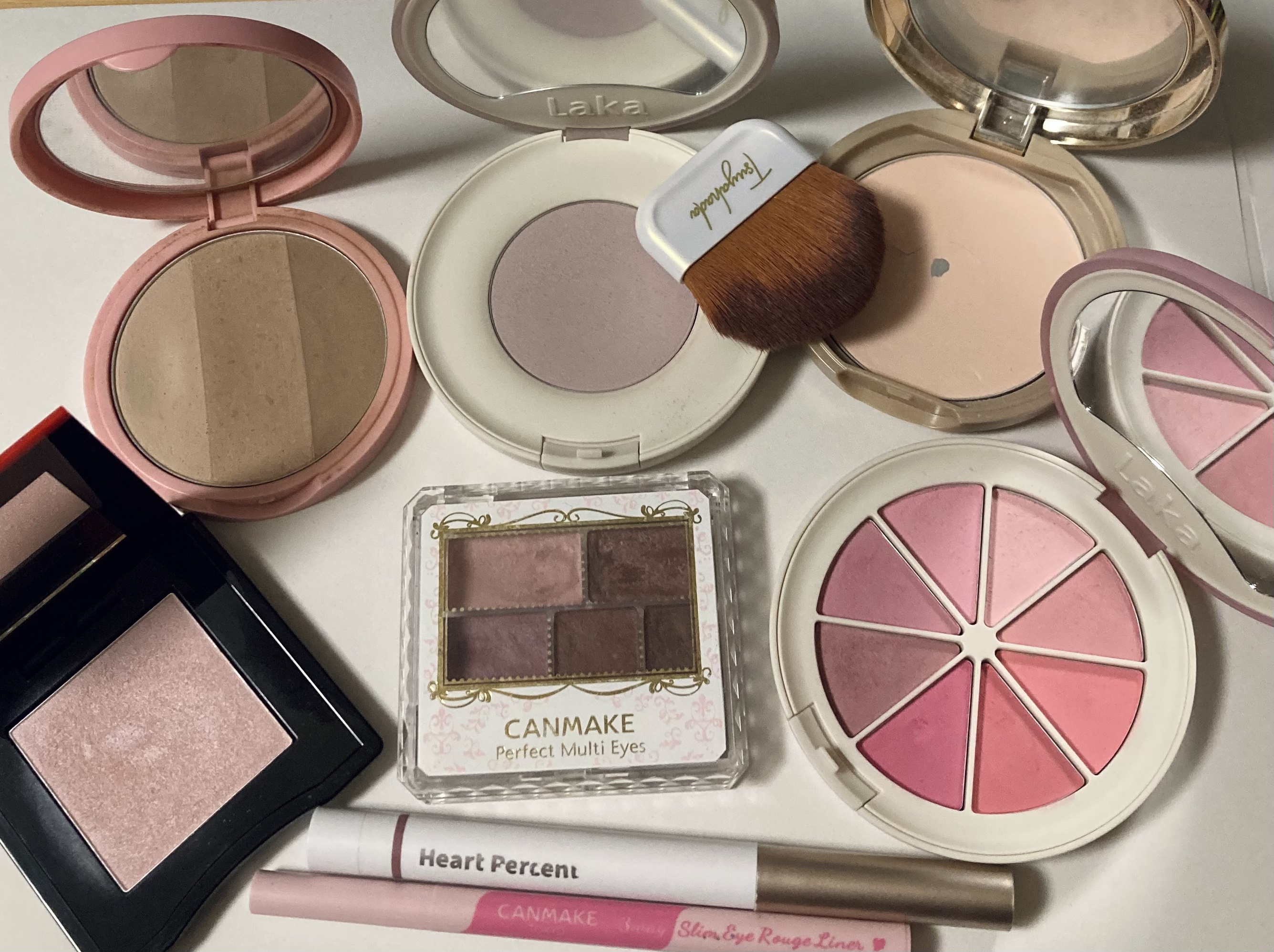 パーフェクトマルチアイズ/キャンメイク/アイシャドウパレットを使ったクチコミ（1枚目）
