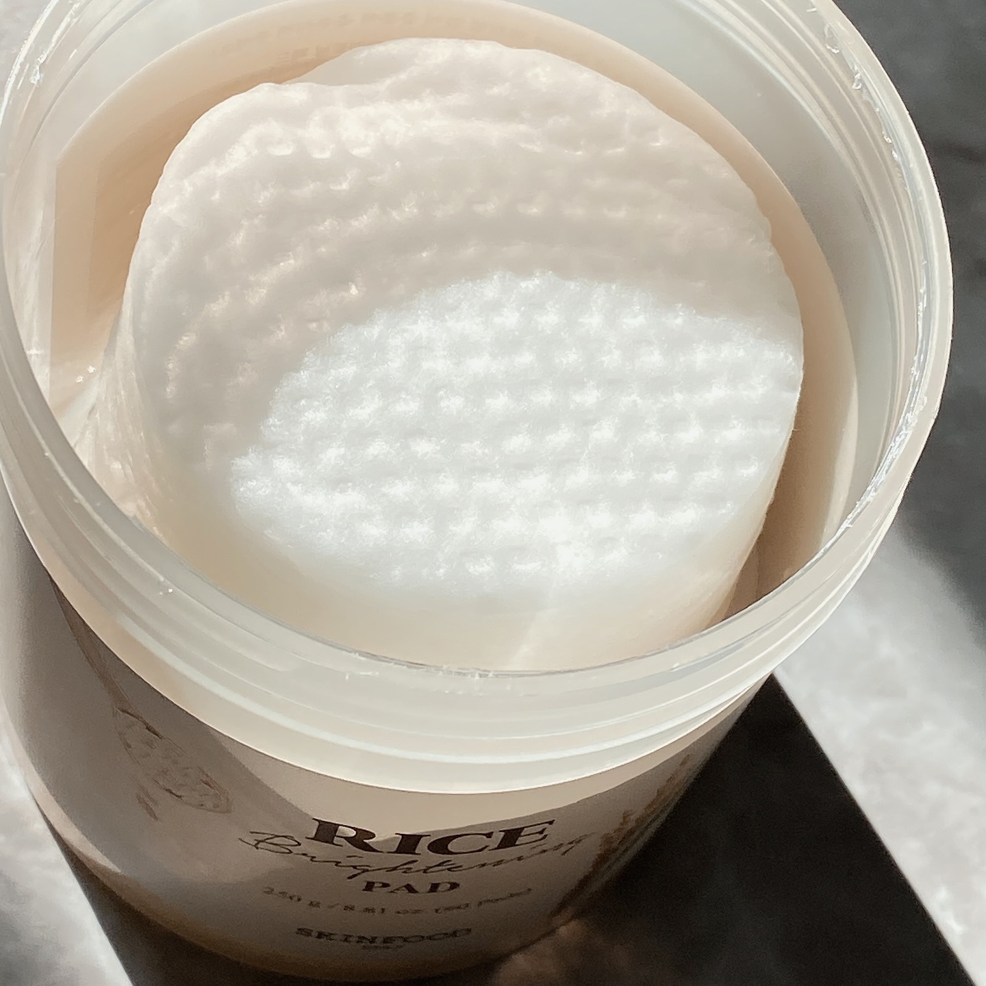 ライスブライトニングパッド/SKINFOOD/トナーパッドを使ったクチコミ（3枚目）