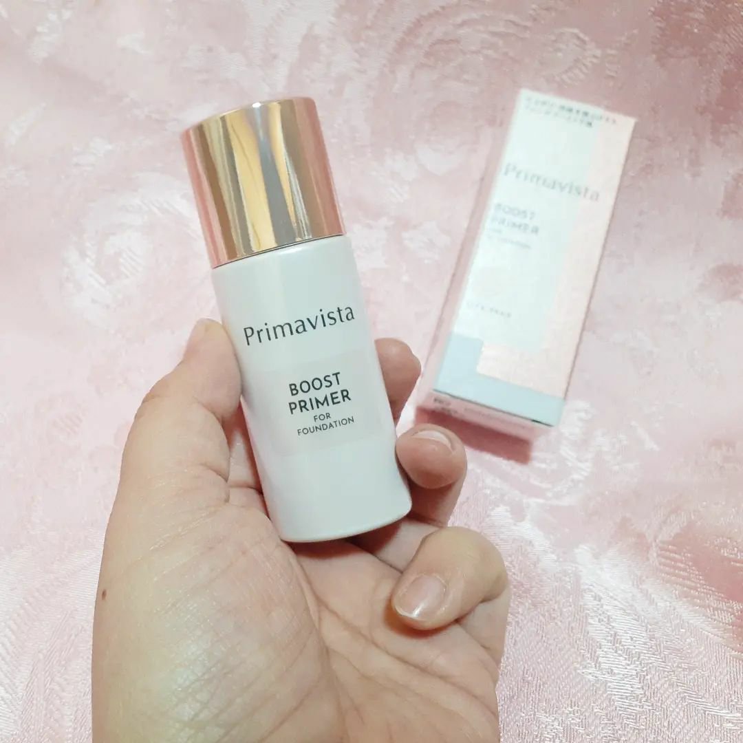 ファンデブースト<皮脂くずれ防止>/プリマヴィスタ/化粧下地を使ったクチコミ（2枚目）