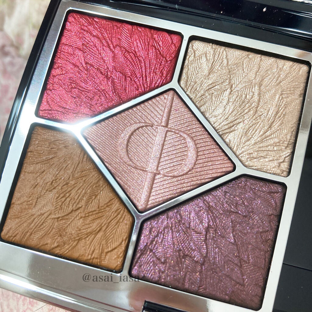 サンク クルール クチュール<バーズ オブ ア フェザー>/Dior/アイシャドウパレットを使ったクチコミ(3枚目)