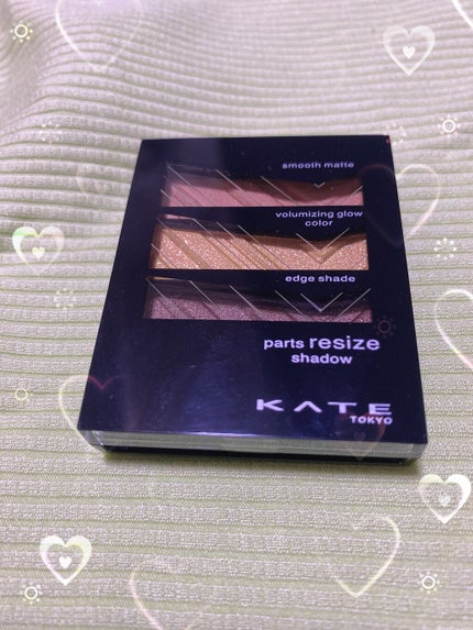 パーツリサイズシャドウ/KATE/アイシャドウパレットを使ったクチコミ(1枚目)