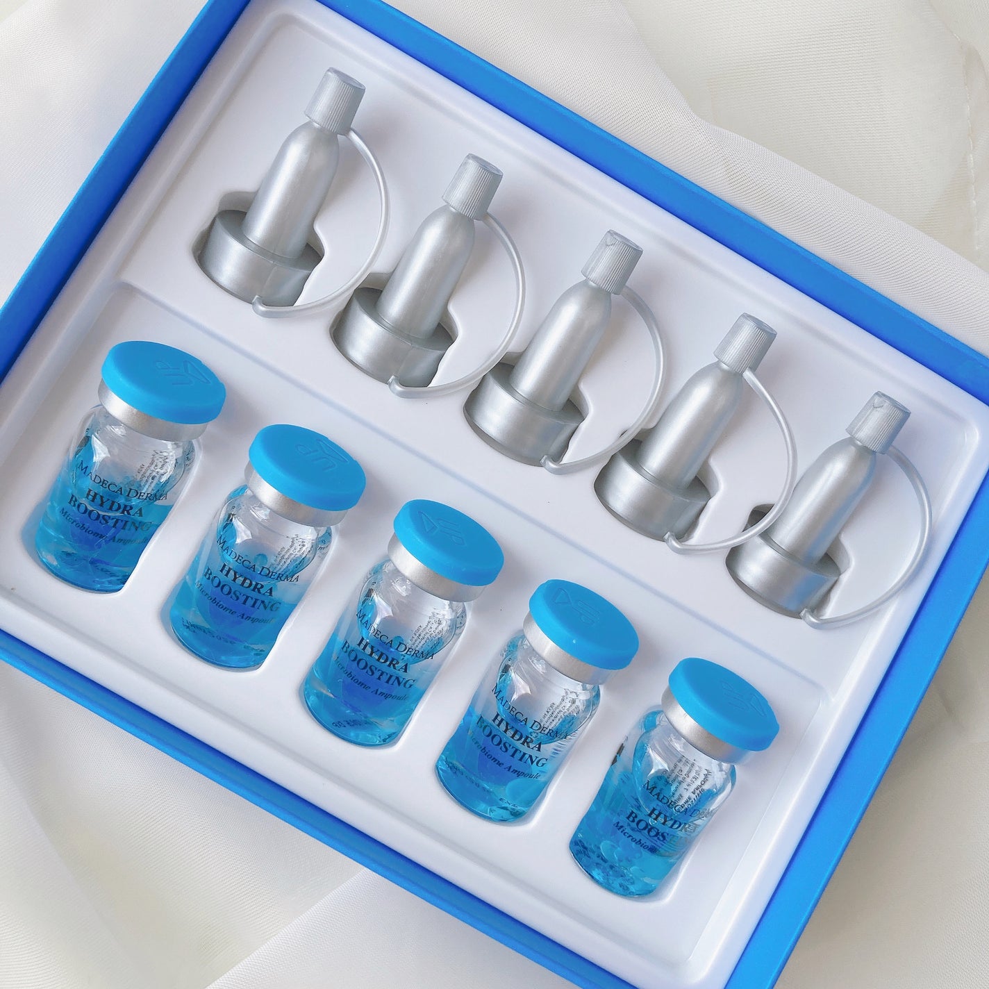 ハイドラブースティング マイクロバイオームアンプル/マデカダーマ/美容液を使ったクチコミ(2枚目)