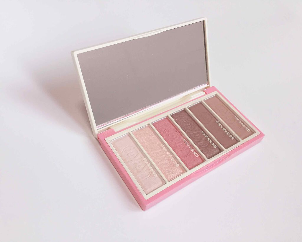 プレイカラーアイズ ミニ #キットカット ストロベリーティラミス/ETUDE/アイシャドウパレットを使ったクチコミ(1枚目)