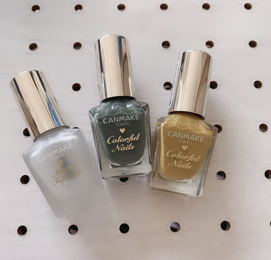 ジェルネイルシール/DAISO/ネイルシールを使ったクチコミ（3枚目）