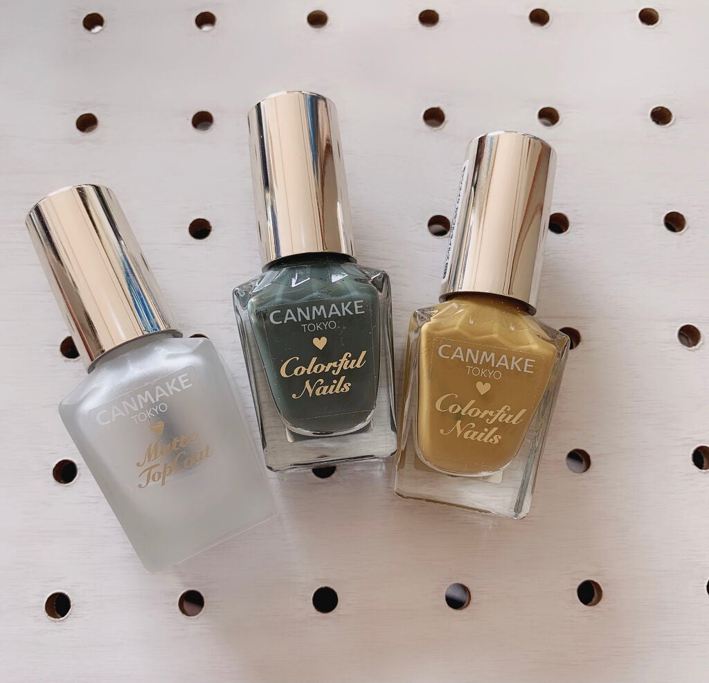 カラフルネイルズ/キャンメイク/マニキュアを使ったクチコミ(3枚目)