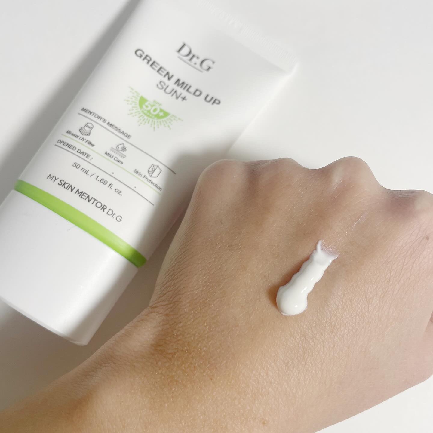 ブライトニングアップサンプラス/Dr.G/日焼け止めクリームを使ったクチコミ（3枚目）