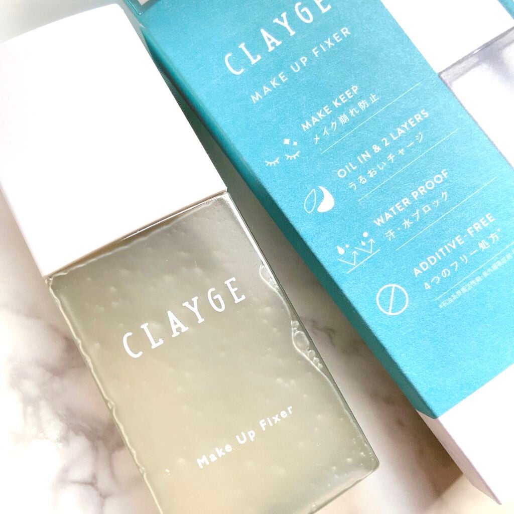 メイクアップフィクサー/CLAYGE/フィックスミストを使ったクチコミ(4枚目)