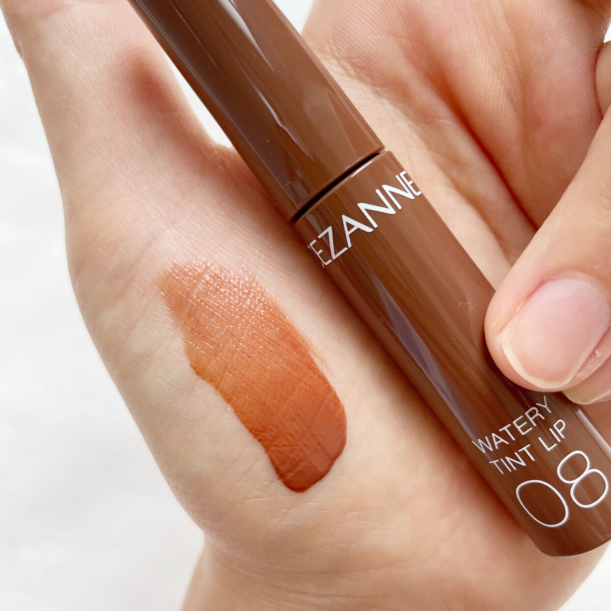 ウォータリーティントリップ/CEZANNE/リップティントを使ったクチコミ(4枚目)