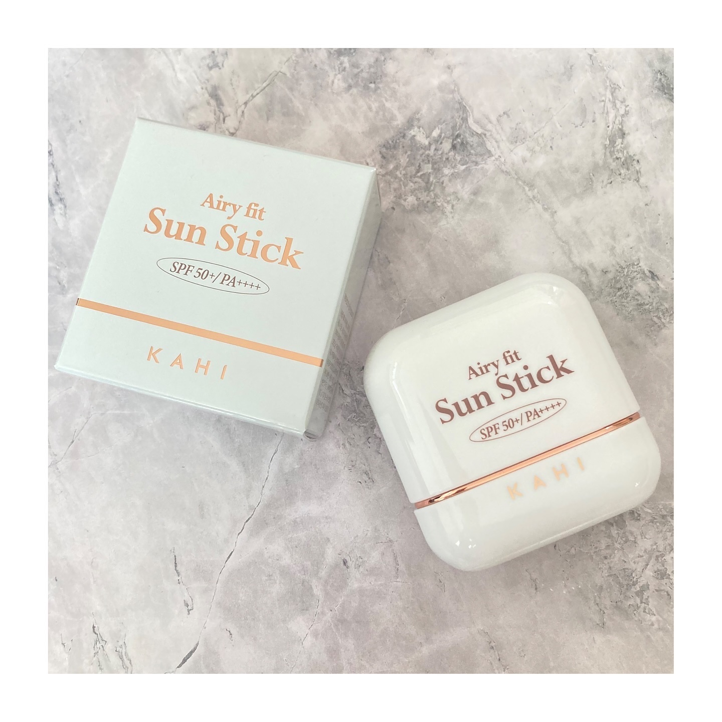 エアリーフィットサンスティック/KAHI/日焼け止めスティックを使ったクチコミ（1枚目）