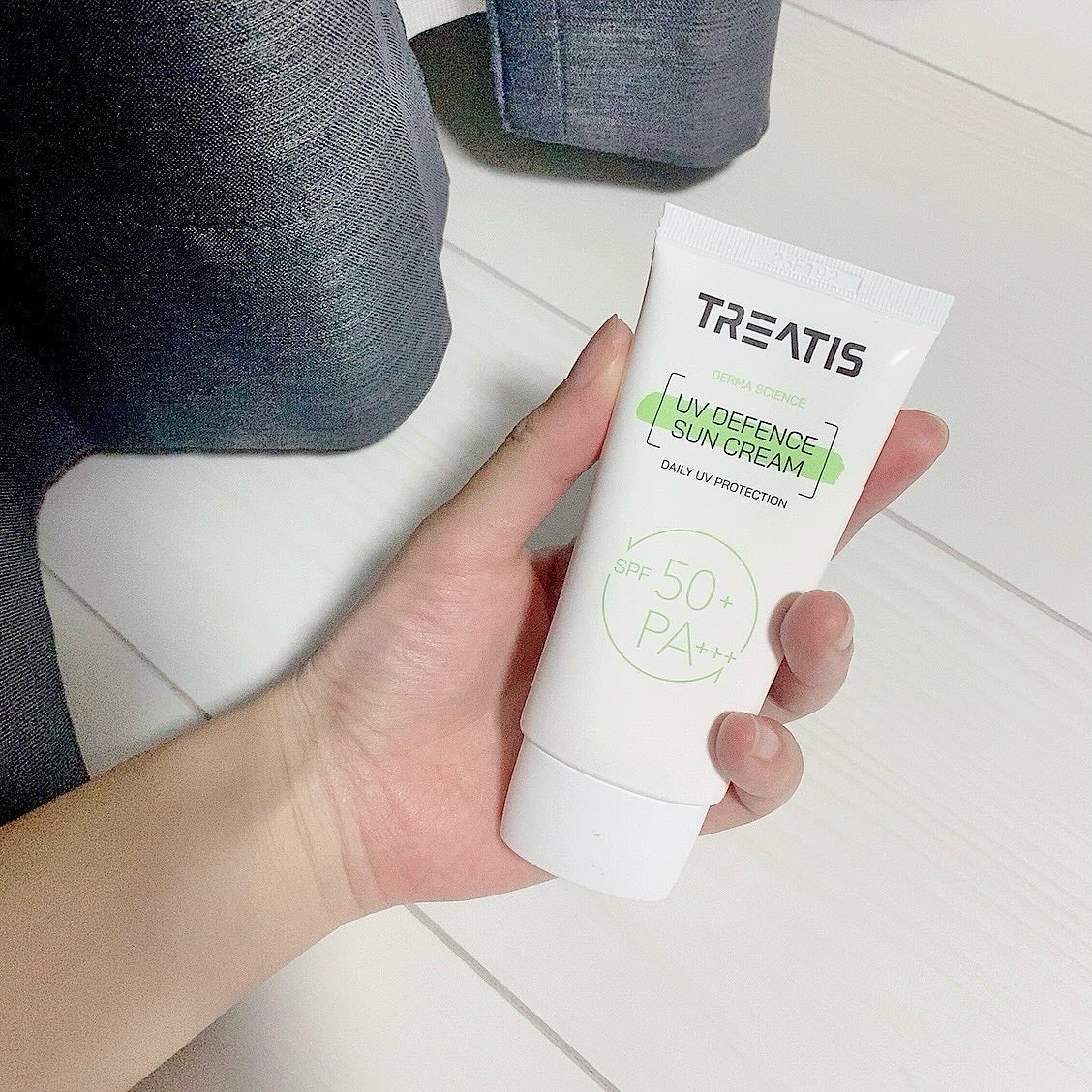 UVディフェンスサンクリーム/TREATIS/日焼け止めミスト・スプレーを使ったクチコミ(1枚目)