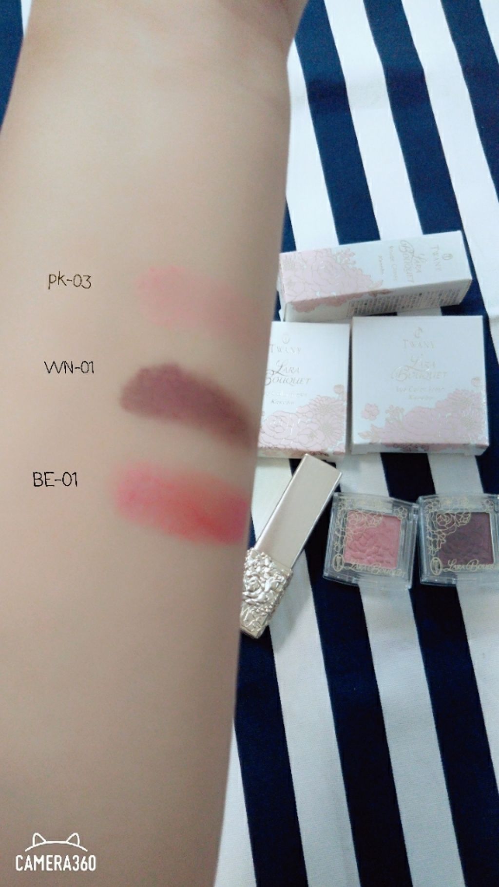 ララブーケ ルージュグロッシー/TWANY/口紅を使ったクチコミ（3枚目）