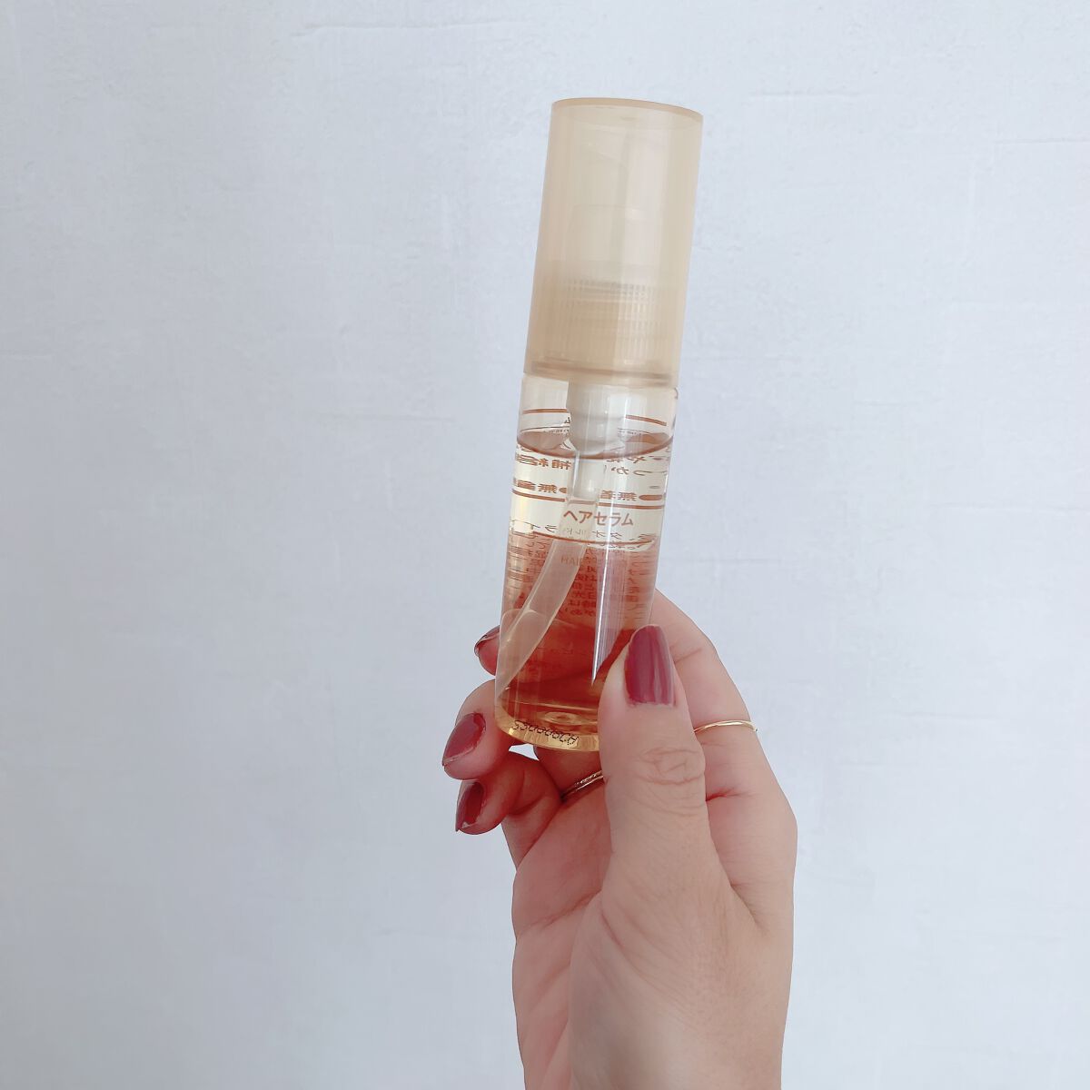 ヘアセラム/無印良品/ヘアオイルを使ったクチコミ（1枚目）