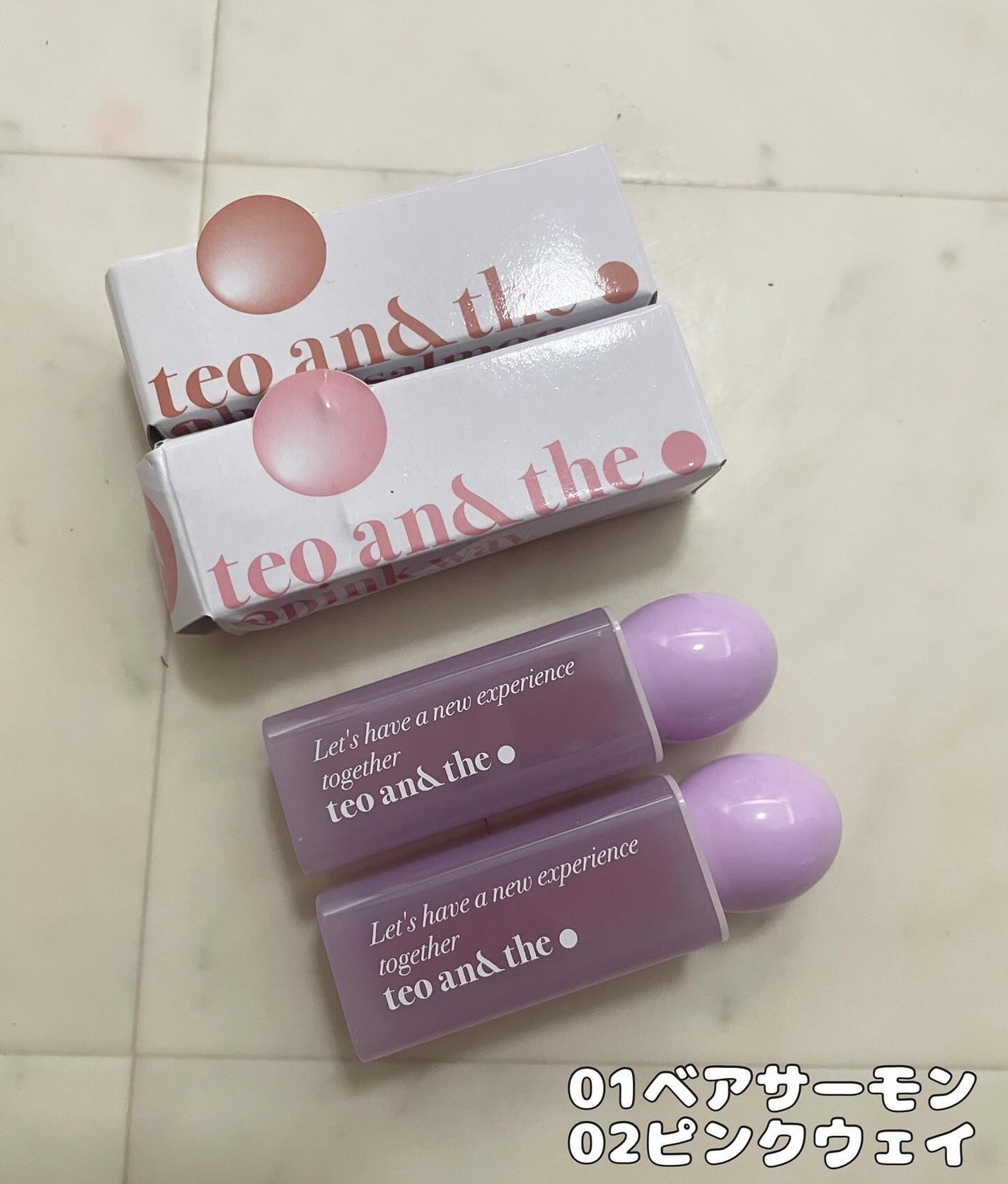 teo and the Milky Dotom Tint/タオアンダー/リップグロスを使ったクチコミ(2枚目)