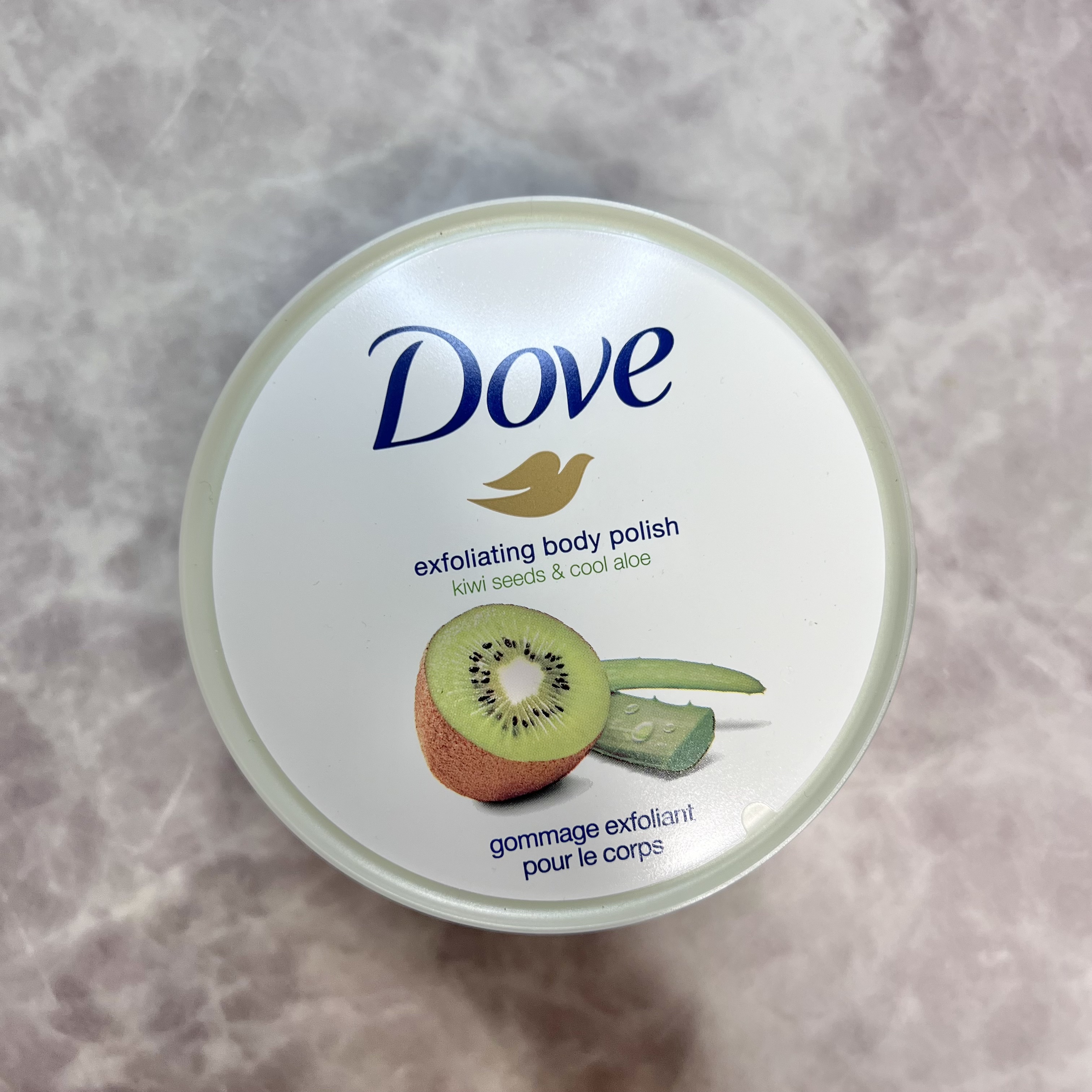 ダヴ ふわとろ　クリーミースクラブ キウイ＆アロエ/ダヴ/ボディスクラブを使ったクチコミ（1枚目）