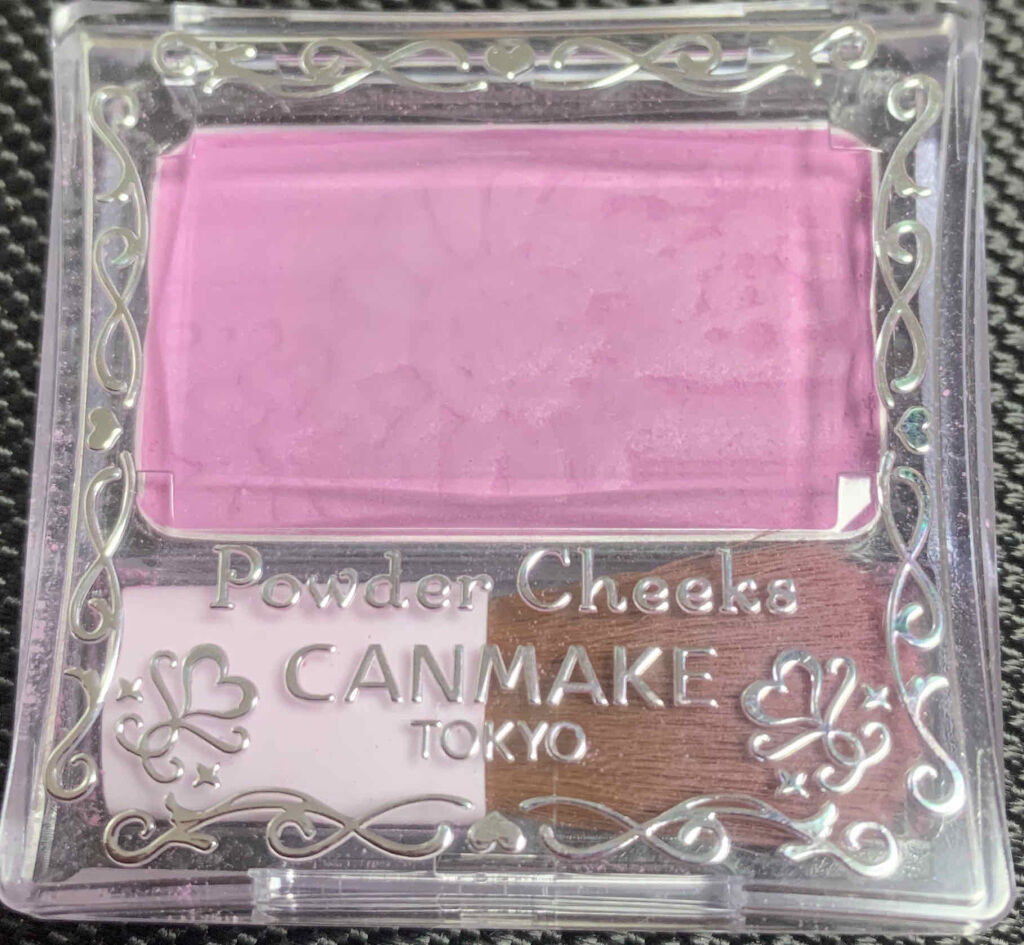 【旧品】パウダーチークス PW39 スミレパープル/キャンメイク/パウダーチークを使ったクチコミ（1枚目）