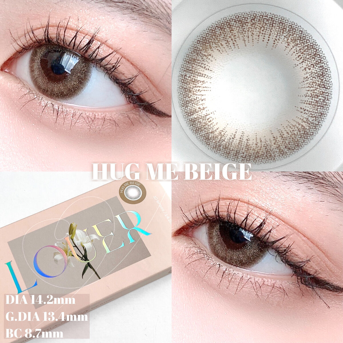 LOUER/LOUER/カラーコンタクトレンズを使ったクチコミ（3枚目）