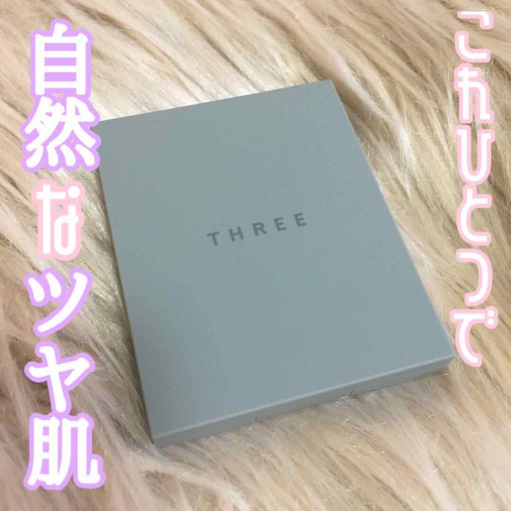THREE シマリング グロー デュオ/THREE/クリームハイライトを使ったクチコミ（1枚目）